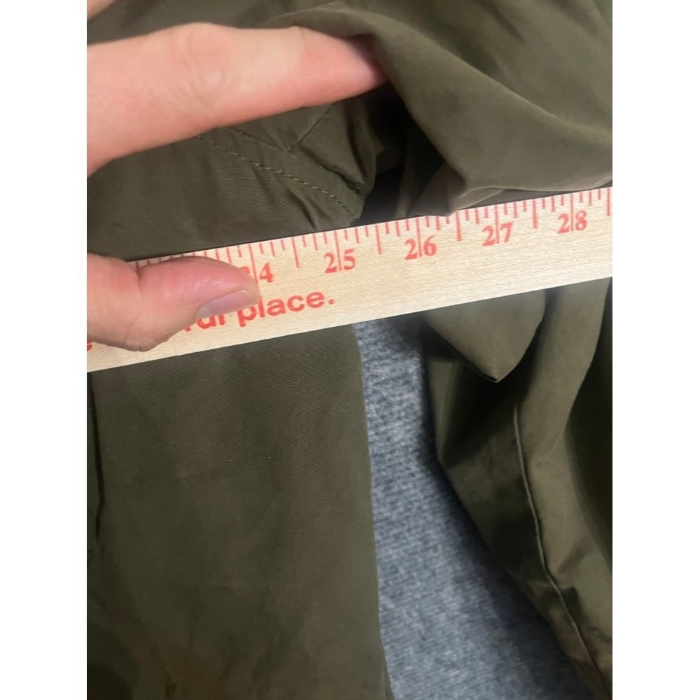 Fat Face Mens XL Green Parka Cold Weather Insulated Hooded Jacket - Picture 9 of 13